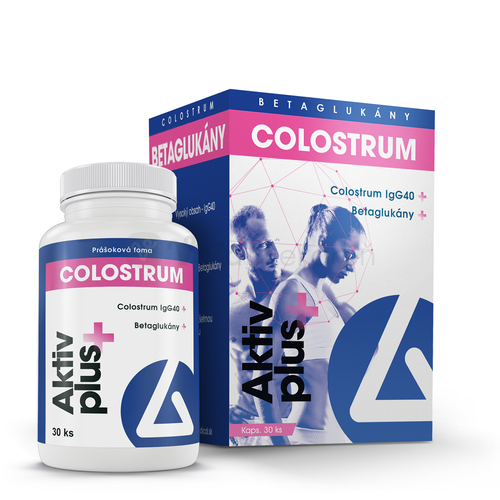 Delta Aktiv Plus + Colostrum a Betaglukány