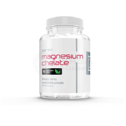 Zerex Magnézium v chelátovej forme + Vitamín B6