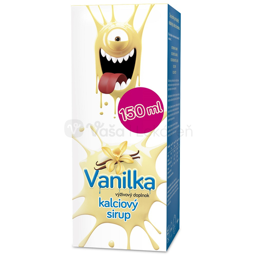 VULM Kalciový sirup Vanilka