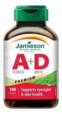 Jamieson Vitamín A + vitamín D Premium