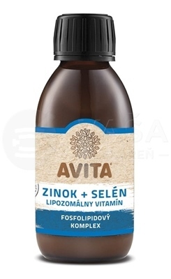 Avita Zinok + Selén Lipozomálny Vitamín
