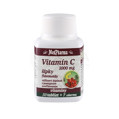 MedPharma Vitamín C 1000 mg so šípkami