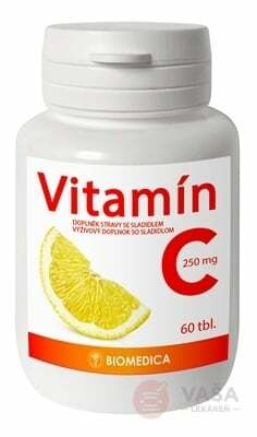 Vitamín C 250 mg Biomedica