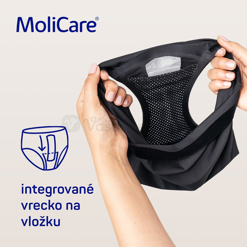 MoliCare Lady M Absorpčná prateľná spodná bielizeň pre ženy + X-Change vložka