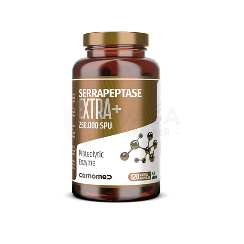 CarnoMed Serrapeptase Extra+ 250.000 SPU