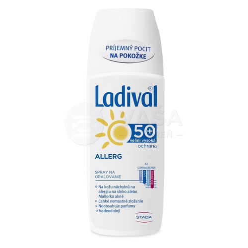 Ladival Allerg Sprej na opaľovanie na pokožku s alergiou na slnko SPF50+