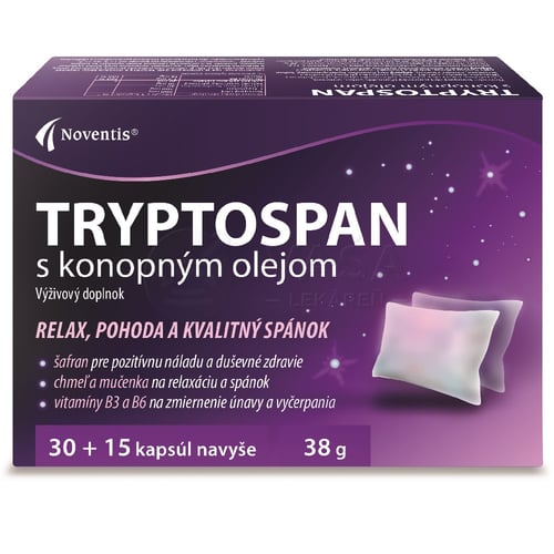 Noventis Tryptospan s konopným olejom