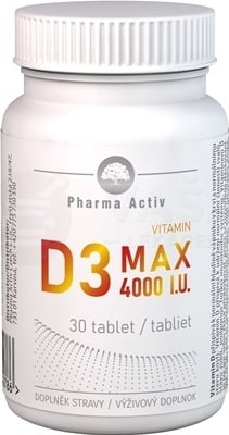 Pharma Activ Vitamín D3 Max 4000 IU