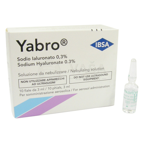 Yabro Roztok na rozprašovanie s 0,3% kyselinou hyalurónovou
