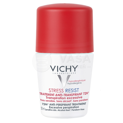 Vichy Stress Resist 72H Roll-on Antiperspirant proti nadmernému poteniu na citlivú pokožku