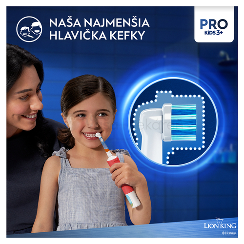 Oral-B Pro Kids 3+ Leví Kráľ