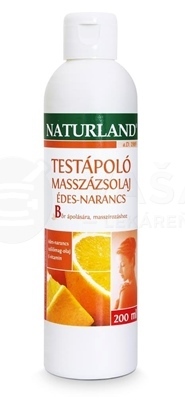 Naturland Ošetrujúci masážny olej so sladkým pomarančom