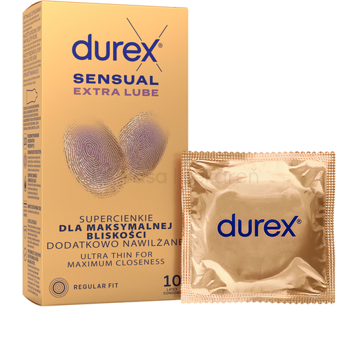 DUREX Sensual Extra Lube Kondóm