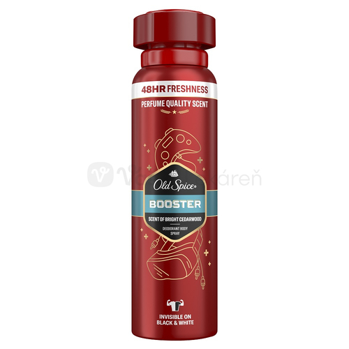 Old Spice Booster Deodorant v spreji pre mužov, 48H sviežosť a bez hliníka