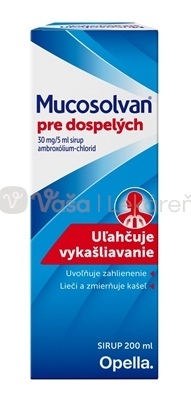 Mucosolvan Sirup pre dospelých (Rodinné balenie)