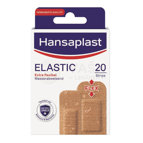 Hansaplast Elastic Extra flexible Elastická náplasť