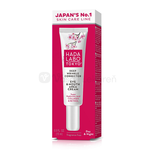 Hada Labo Tokyo Deep Wrinkle Corrector Krém proti vráskam v okolí očí a pier