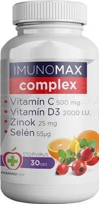 Imunomax Complex (C + D3 + Zinok + Selén)