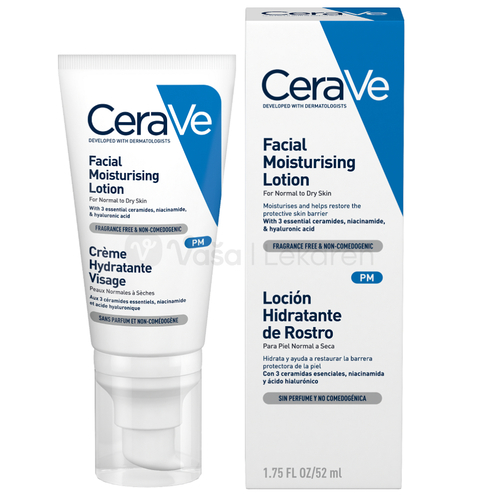 CeraVe Hydratačný pleťový krém na normálnu až suchú pleť