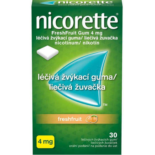 Nicorette Freshfruit Gum 4 mg