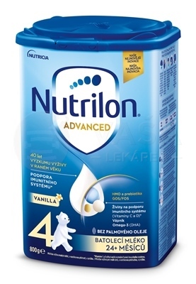Nutrilon Advanced 4 Vanilla Batoľacia mliečna výživa (od ukončeného 24. mesiaca)