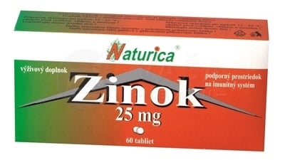 Naturica Zinok 25 mg