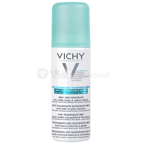 Vichy 48H Anti-traces Antiperspirant proti nadmernému poteniu v spreji