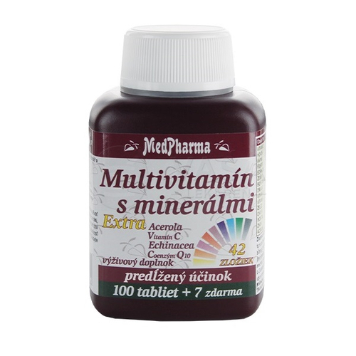 MedPharma Multivitamín s minerálmi Extra