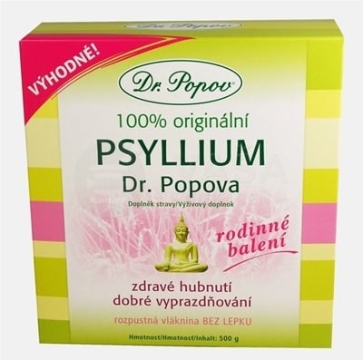 Dr. Popov Psyllium (rozpustná vláknina)