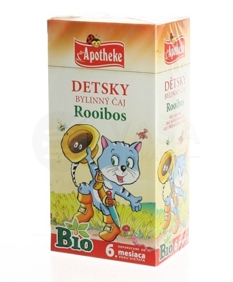 Apotheke BIO Detský bylinný čaj Rooibos (od ukončeného 6. mesiaca)