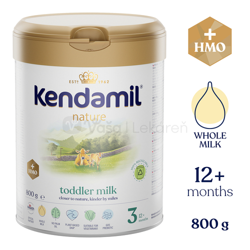 Kendamil Nature 3 HMO+ Následná dojčenská mliečna výživa (od ukončeného 10. mesiaca)