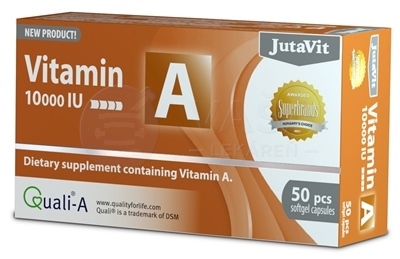JutaVit Vitamín A 10 000 I.U.