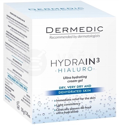 Dermedic Hydrain3 Hialuro Ultra Hydr.kr-gel 50gxxx