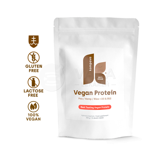 Kompava Vegan Protein (100% rastlinný proteín)
