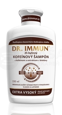 Dr. Immun 25 bylinný Kofeínový šampón