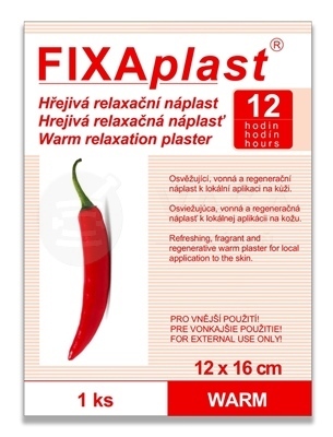 FIXAplast Warm Hrejivá relaxačná náplasť (12 x 16 cm)