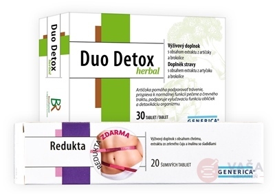 duo Detox Herbal 30tbl+redukta 20tbl Generica xxx