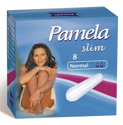 Pamela Premium Slim Normal Hygienické tampóny