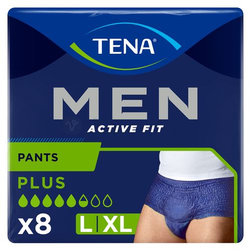 Tena Men Pants Plus Blue L/XL Pánska inkontinenčná spodná bielizeň