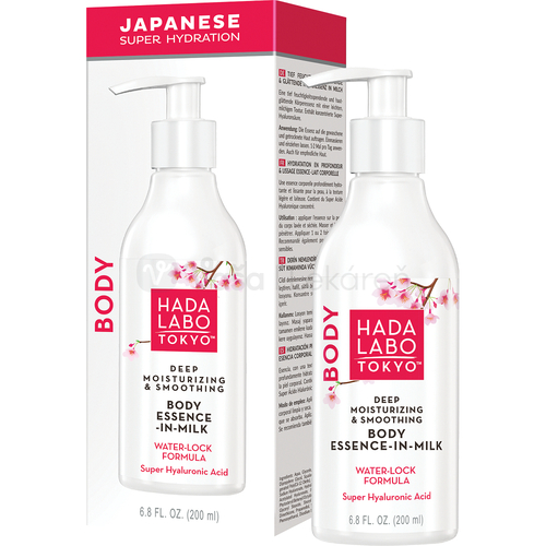 Hada Labo Tokyo Body Essence-In-Milk Hydratačná vyhladzujúca telová esencia