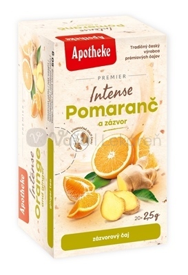 Apotheke Premier Intense Čaj Pomaranč a Zázvor