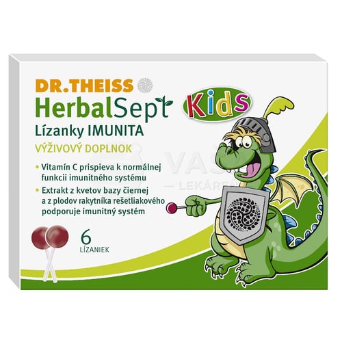 Dr. Theiss HerbalSept Kids Lízanky Imunita