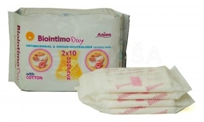 Anion Biointimo Denné hygienické vložky s krídelkami (Duopack)
