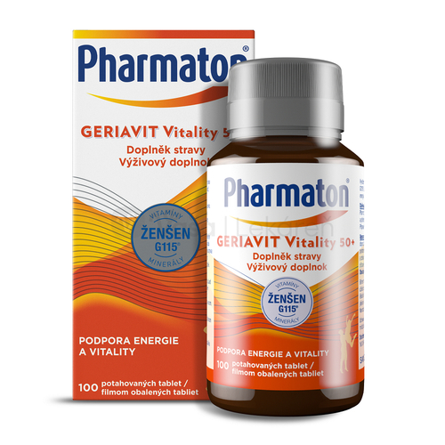 Pharmaton Geriavit Vitality 50+