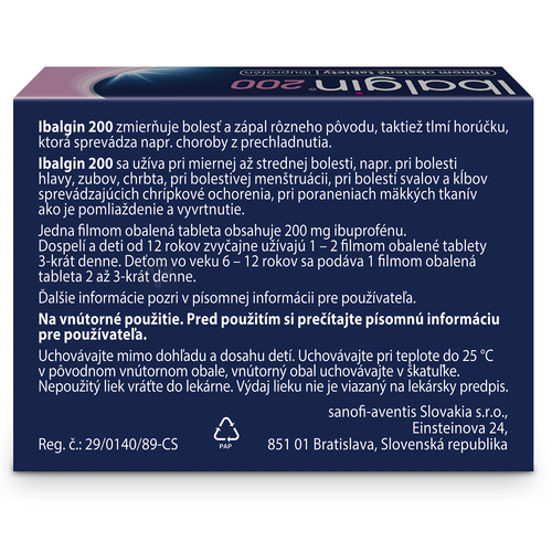 Ibalgin 200 mg