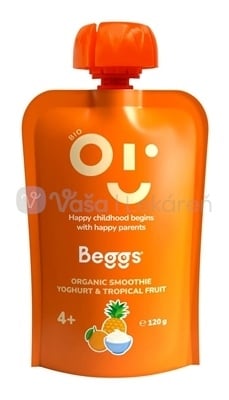 Beggs BIO Smoothie s jogurtom a tropickým ovocím (od ukončeného 4. mesiaca)