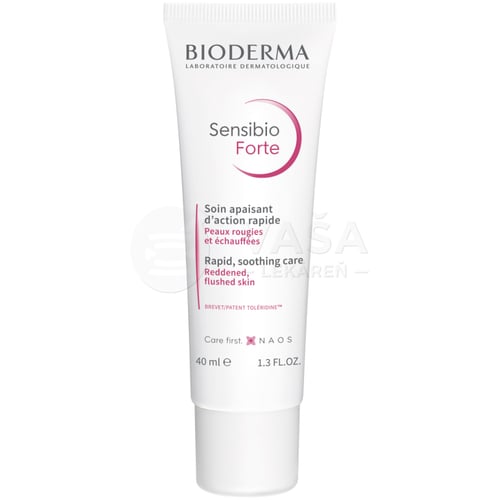 Bioderma Sensibio Forte Krém na zapálenú a citlivú pokožku