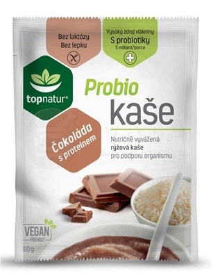 Topnatur Probio Ryžová kaša Čokoláda + Proteín