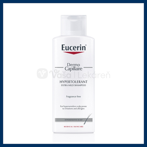 Eucerin DermoCapillaire Hypertolerantný šampón na citlivú a alergickú pokožku
