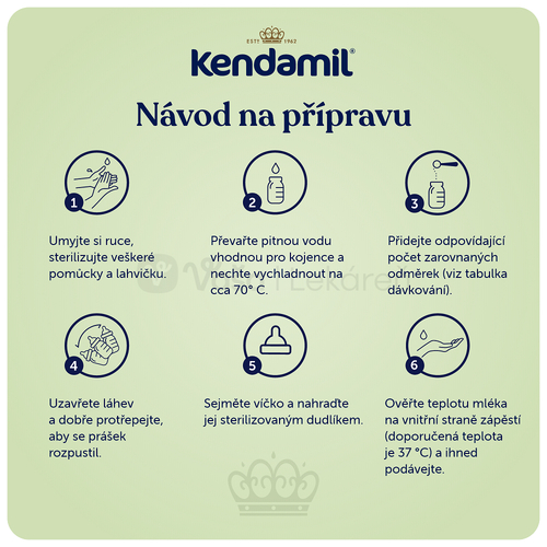 Kendamil BIO Nature 2 HMO+ Následná dojčenská mliečna výživa (od ukončeného 6. mesiaca)